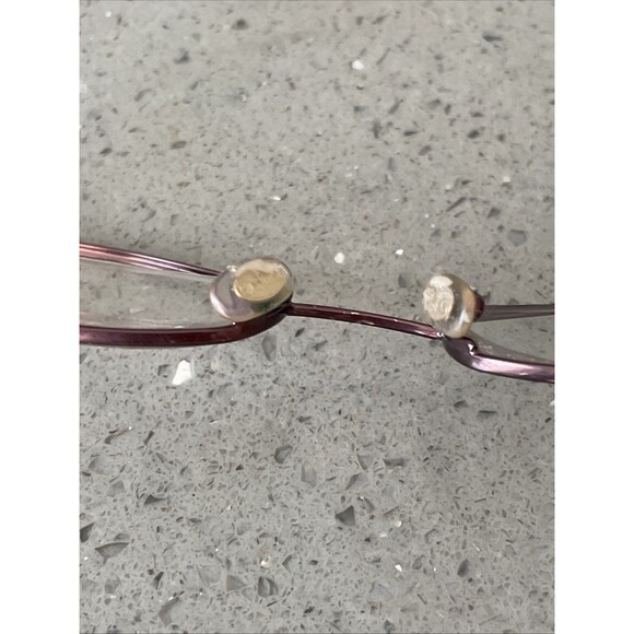 BCBG Maxazria Eyeglasses Frames ONLY BG SPL 50 49-17-140mm Japan full rim rose - Picture 9 of 11